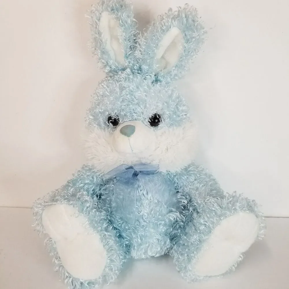 Dan Dee Easter Blue Bunny Plush 16